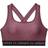 Under Armour Crossback Mid Bra - Ash Plum/Black