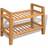 vidaXL 244208 Brown Shoe Rack 50x39.9cm