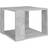 vidaXL Engineered Wood Concrete Grey Soffbord 40x40cm
