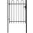 vidaXL Fence Gate Single Door with Arched Top 100x170cm