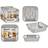 BigBuy Home - Serving Tray 6pcs