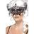 Smiffys Sort sommerfuglemaske voksen