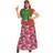 Fiestas Guirca Ladies Floral Hippy Costume