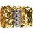 Vegaoo Women's Sequined Belt Gold