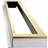 Unidrain highline ramme messing 1200/25