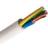 Nexans Ledning H05Z1Z1-F 4G1,5 HFFR hvid S100 (PKAJ)
