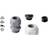 JACOB 50.625 PA7001 Cable gland with strain relief M25 Polyamide Silver-grey (RAL 7001) 1 pc(s)