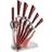 Royalty Line Rl-RL-KSS804 Cooks Knife, Bread Knife, Utility Knife, Paring Knife