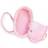 Berjuan bärväska baby docka tjejer 38 cm textilrosa