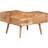 vidaXL Solid Acacia Wood Golden Brown Coffee Table 60x70cm