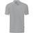 JAKO Organic Polo - Light Grey Melange