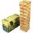 Traditional Garden Games Wooden Tumbling Jenga Tower Bricks