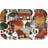 Arvidssons Textil Lyckeby Blommar Serveringsbricka