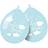 Folat Blue Baby Shower Boy Balloner 30cm 8 stk