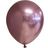 PartyDeco Chrome Balloner, Lyserød
