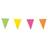Globos Vimpel Flagguirlande Multifarvet