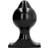 All Black Buttplug 17,5 cm