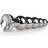 Easytoys Metal Butt Plug No.14 Silver/Clear