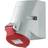 Mennekes Cee vægudtag 5 polet 16a 400v ip44 3331