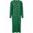 Neo Noir Vogue Simple Leo Dress - Green