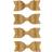 Vivi Gade Sløjfe str. 31x85 mm, guld glitter, 4 stk. 1 pk