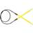 Knitpro Trendz Rundpinde Akryl 80cm 6,00mm 31.5in US10 Yellow