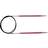 Knitpro Zing Rundpinde Aluminium 100cm 6,50mm 39.4in US10Â½ Coral