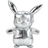 Pokémon PokÃ©mon 25th Celebration 8 Silver Pikachu Plush