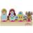 Disney Princess Wooden Figure Set 4