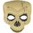 Amscan Dia de los Muertos skelet maske til voksne