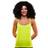 Wicked Costumes Top NEON GUL x-small-Small