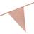 Globos Flagbanner, Rosaguld Glimmer