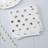 Ginger Ray Servetter Polka Dot Vita & Guld