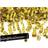 PartyDeco Konfettikanon Streamers Guld 80 cm