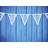 PartyDeco Smuk Papirs Flagbanner