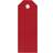 Creativ Company Manila Tags, size 3x8 cm, 220 g, red, 20 pc/ 1 pack