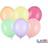 PartyDeco Ballon MULTI PASTEL ø27 100 stk