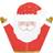 PartyDeco Paper Napkins Santa Claus 20-pack