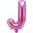 Vegaoo Aluminium bogstav ballon lilla 35 cm