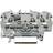 Wago 2002-1301 Terminal Block, Din Rail, 3Pos, 8Awg
