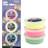 Silk Clay light green, neon pink, neon yellow, 3x14 g/ 1 pack