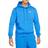 Nike Sportswear Club Fleece Pullover Hoodie - Signal Blue/White