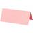 Place cards, size 9x4 cm, 220 g, light red, rose, 20 pc/ 1 pack