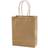 Creativ Company Paper Bag, H: 23 cm, W: 18x9 cm, 125 g, brown, 10 pc/ 1 pack