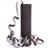 Globos Metallic sort serpentiner
