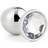 Dream Toys Gleaming Love Plug Silver, Medium