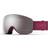 Smith Skyline Ski Goggles Chromapop Sun Platinum Mirror/CAT3 Merlot