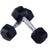 Homcom Hexagonal Rubber Dumbbell Set 2x6kg