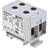 Malmbergs Ouneva Otl-isoleret universal klemme aluminium/kobber 2*(1,5-50) mm2 grå