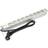Assmann Digitus A-19-STRIP-3-IMP, Administreret, 1U, Hvid, 9 AC stikkontakt(er) 1,8 m, 250 V